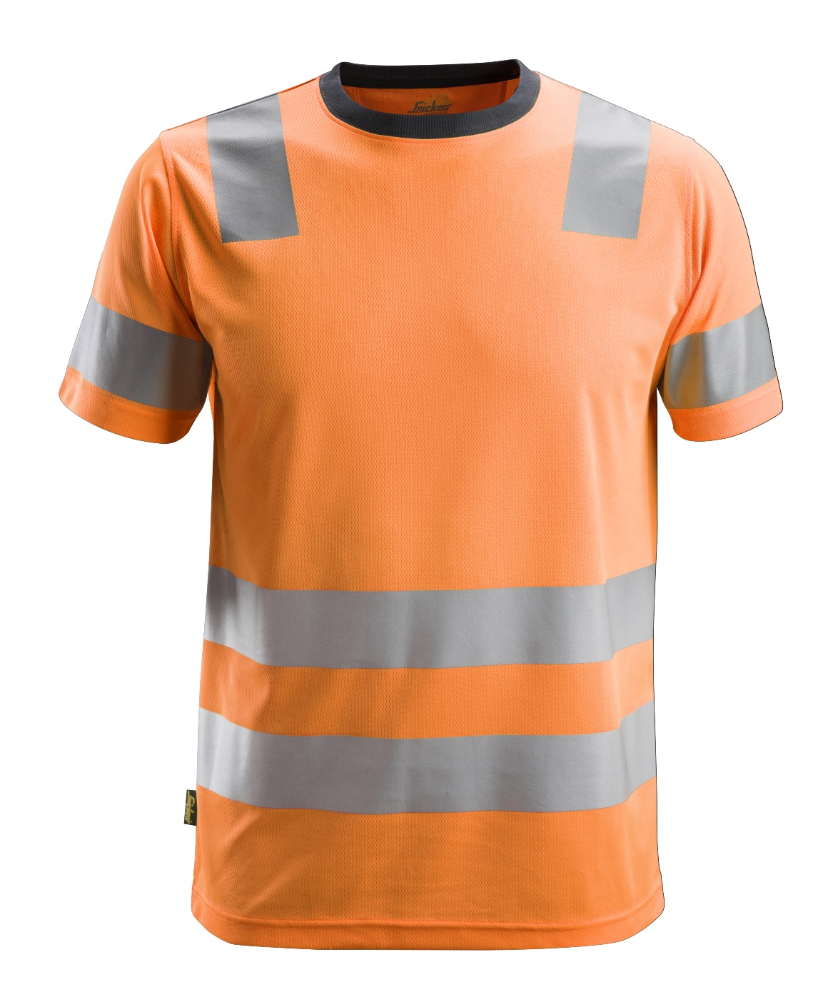Snickers 2530 - T-shirt HV, AllroundWork CL2